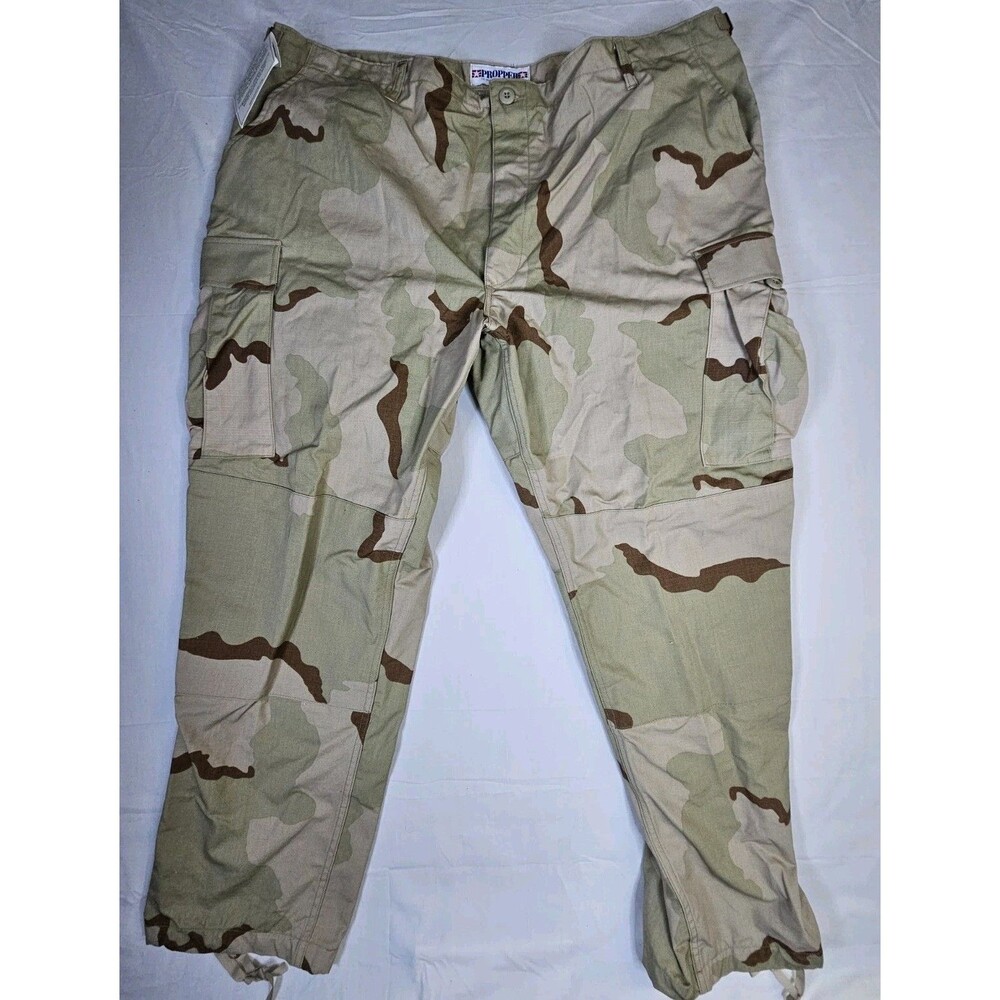 Propper Pants Men's Sz 2XL Beige Desert Camo BDU Uniform Cargo Tactical NEW TAG